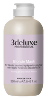 3deluxe Professional Blonde Mask 250ml - Hairdressing Supplies
