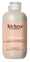 3deluxe Professional Filler Shampoo 250ml - Hairdressing Supplies