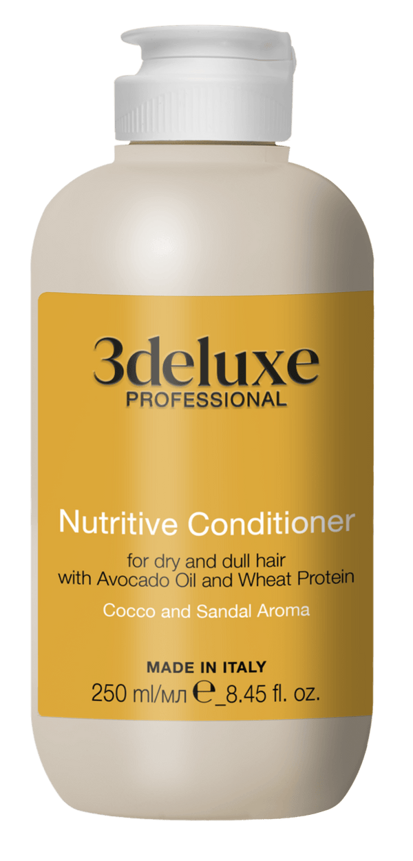 3deluxe Professional Nourishing Conditioner 250ml - Hairdressing Supplies
