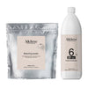3deluxe Professional Professional Bleaching Powder 9 Levels Alluminium bag 500 GR + 3deluxe Professional Professional Cream Developer 20V 1000ml - Hairdressing Supplies