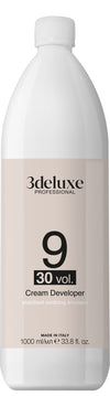 3deluxe Professional Professional Cream Peroxide Developer 1000ml - Hairdressing Supplies