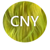 Caution Neon Yellow CNY hair colour swatch