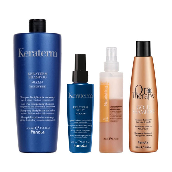 Fanola Keratin Hair Care Bundle