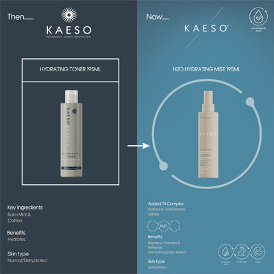 Kaeso H20 Hydrating Toner Mist 195ml