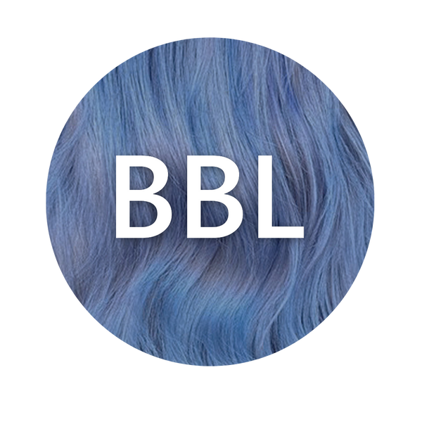 Baby Blue BBL hair colour swatch