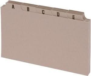 Agenda A - Z Index Cards - Hairdressing Supplies