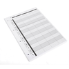 Agenda Appointment Sheet Loose Leaf Refill 4 Assistant - Hairdressing Supplies