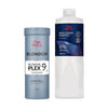Blondorplex Multi - Blonde Powder 400g + Wella Welloxon Perfect Creme 6% 500ml (20 Vol) ME+ Peroxide - Hairdressing Supplies