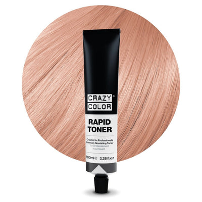 Crazy Color Rapid Toner 100ml - Peach Sorbet