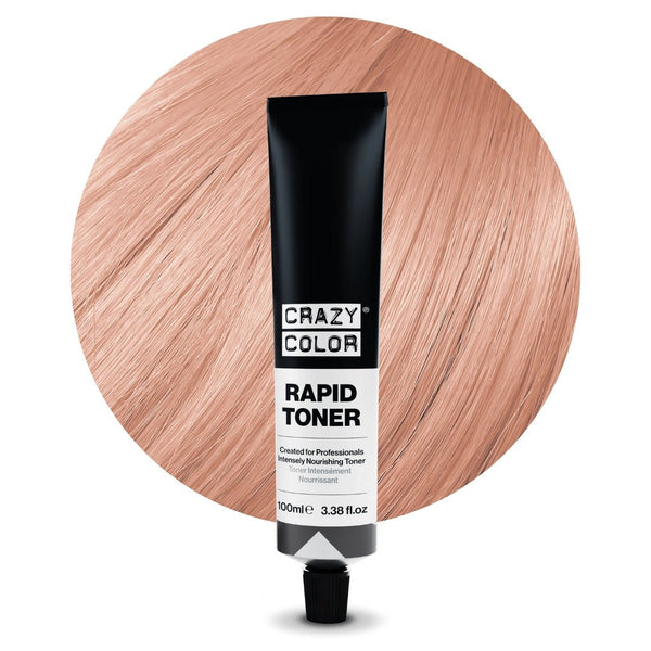 Crazy Color Rapid Toner 100ml - Peach Sorbet
