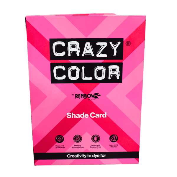 Crazy Color Shade Card A4 - Hairdressing Supplies