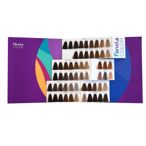 Fanola Color - Color Chart (119 Colors) - Hairdressing Supplies
