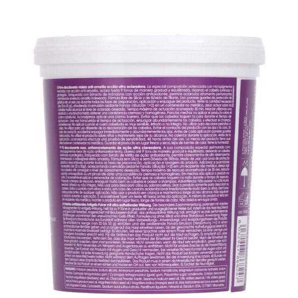 Fanola Color No Yellow 9 Tone Bleaching Powder - 500g - Hairdressing Supplies