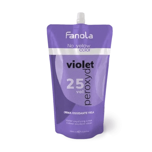 Fanola Color Violet Peroxide - 1000ml (5 Vol, 25 Vol) - Hairdressing Supplies