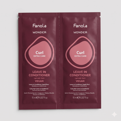 Fanola Samples - Wonder No Red, Wonder No Yellow, Wonder Curl - Hairdressing Supplies