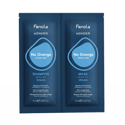 Fanola Samples - Wonder No Red, Wonder No Yellow, Wonder Curl - Hairdressing Supplies