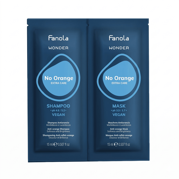 Fanola Samples - Wonder No Red, Wonder No Yellow, Wonder Curl - Hairdressing Supplies