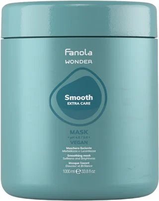 Fanola Wonder Smooth Mask 1000ml - Hairdressing Supplies