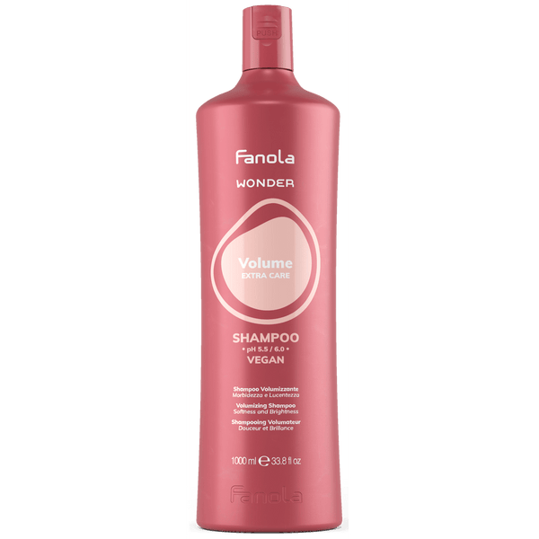 Fanola Wonder Volume Shampoo 1000ml - Hairdressing Supplies