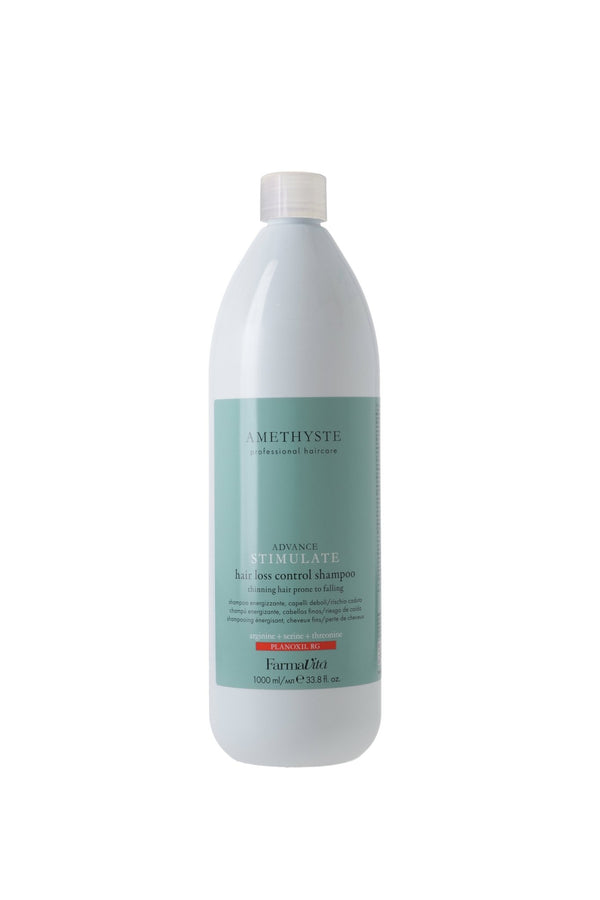 FarmaVita Amethyste Advance Stimulate Hair Loss Control Shampoo 1000ml - Hairdressing Supplies