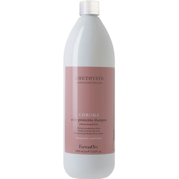 FarmaVita Amethyste Chroma Color Protective Shampoo 1000ml - Hairdressing Supplies