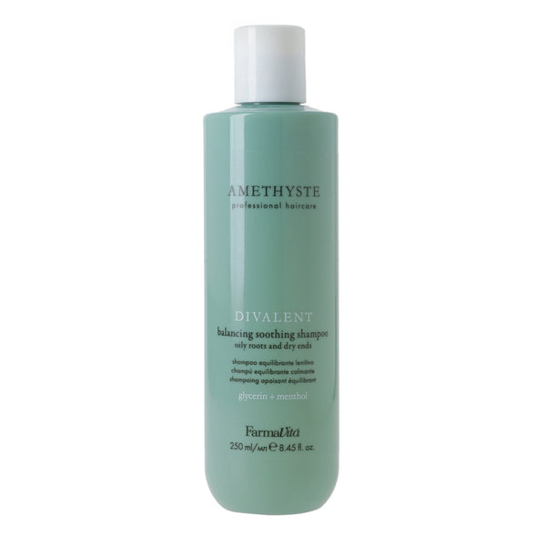 FarmaVita Amethyste Divalent Balancing Soothing Shampoo 250ml - Hairdressing Supplies