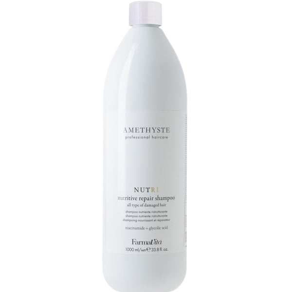 FarmaVita Amethyste Nutri Nutritive Repair Shampoo 1000ml - Hairdressing Supplies