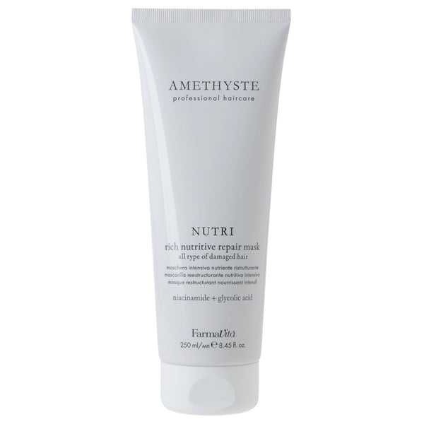 FarmaVita Amethyste Nutri Rich Nutritive Repair Mask 250ml - Hairdressing Supplies