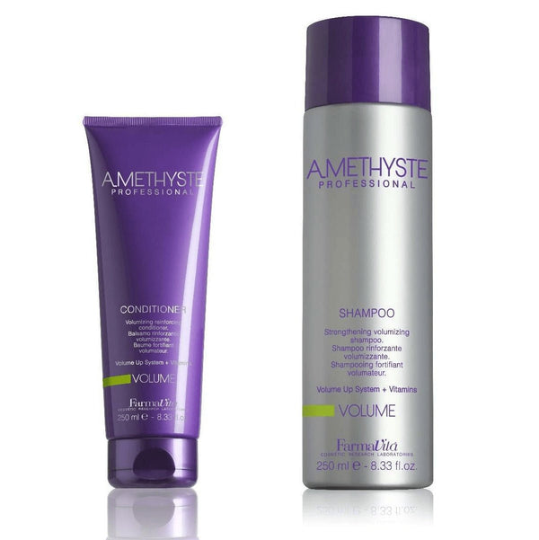 FarmaVita Amethyste Volume Shampoo + Conditioner 250ml - Hairdressing Supplies