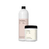 FarmaVita Back Bar Color Shampoo No.01 - Fig and Almond 1000ml + FarmaVita Back Bar Color Mask No.05 - Cream Plus 1000ml - Hairdressing Supplies