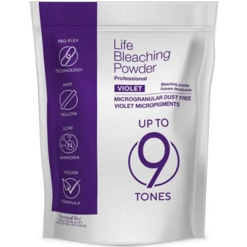 FarmaVita Life Bleaching Powder Violet 500 grams - Hairdressing Supplies
