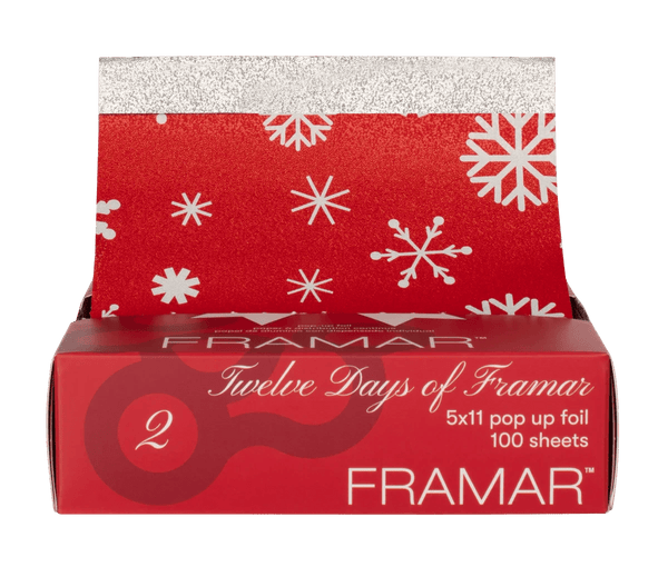 Framar Advent Calendar - 12 Days of Pop - Ups Limited Edition 12x100 sheets 5x11" - Hairdressing Supplies