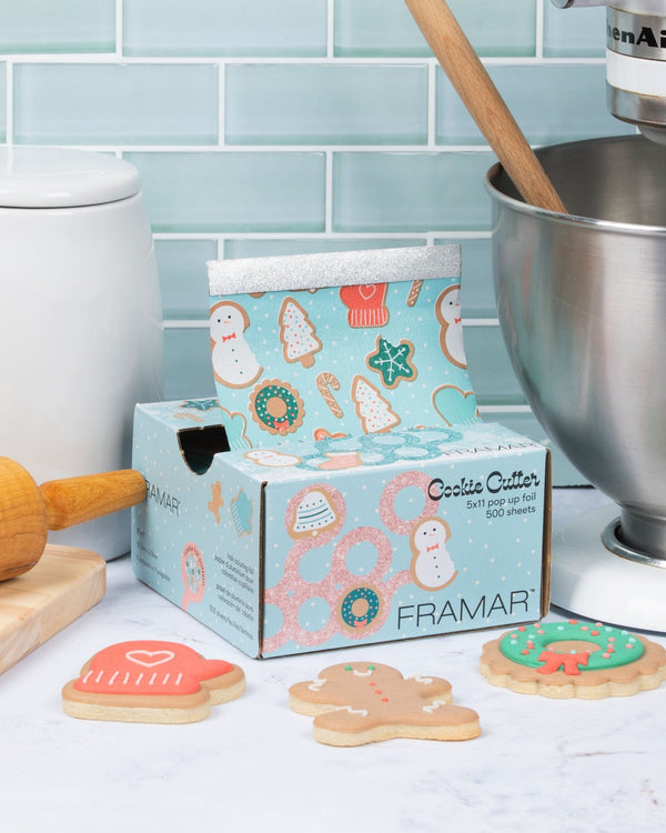 Framar Cookie Cutter Pop - Up Foil – 500 Sheets (5x11") - Hairdressing Supplies