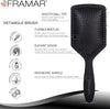 Framar Paddle Brush - Triple Brush Detangling Set - Hairdressing Supplies