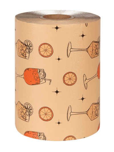 Framar Puttin' On The Spritz Embossed Foil Roll 320 ft. - Hairdressing Supplies