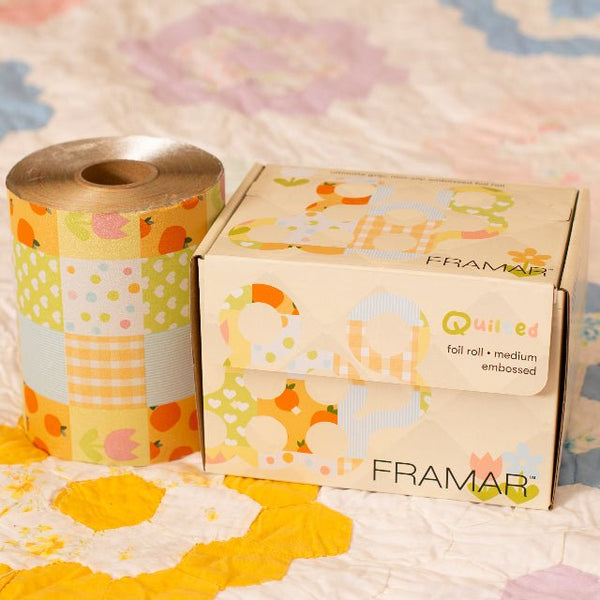 Framar Quilted - Embossed Roll 320 ft. - Hairdressing Supplies