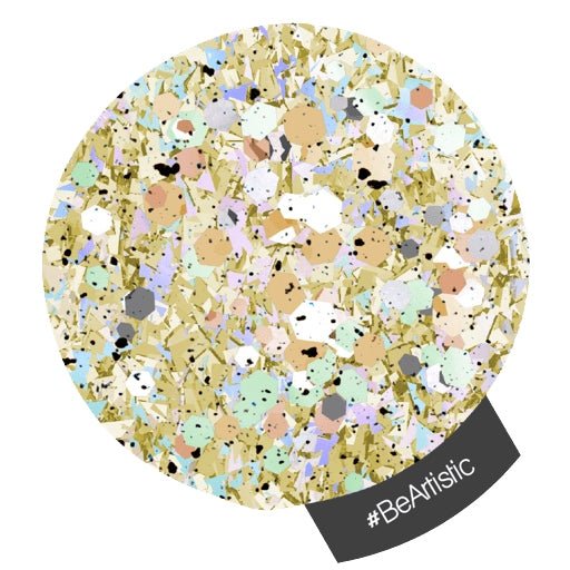 Halo Create Glitter Multi Hex 1g - BeArtistic - Hairdressing Supplies