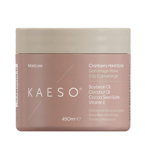 Kaeso Beauty Cranberry Hand Scrub 450ml - Hairdressing Supplies