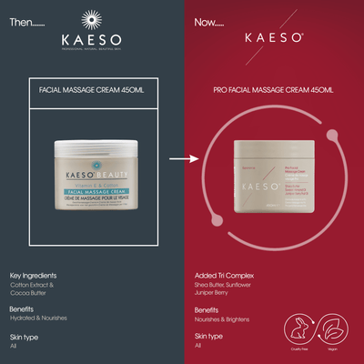 Kaeso Beauty Facial Massage Cream 450ml - Hairdressing Supplies