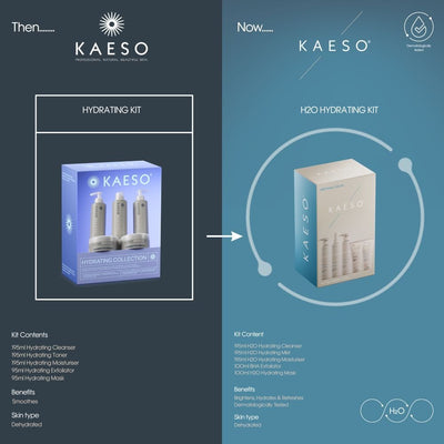 Kaeso Beauty H2O Hydrating Gift Box - Hairdressing Supplies
