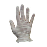 Latex White Powder Free Gloves x100