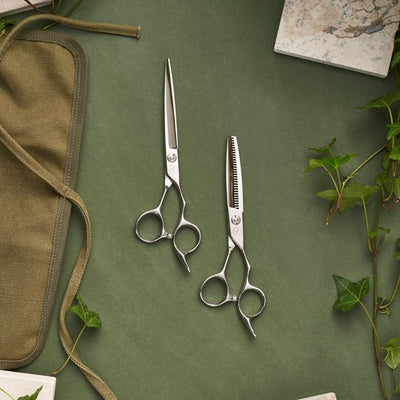 Leaf The Pure Steel Scissor 7 Inch - Hairdressing Supplies