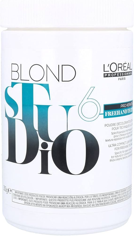 L'Oreal Blond Studio Freehand Techniques 6 Lightening Powder 350g - Hairdressing Supplies