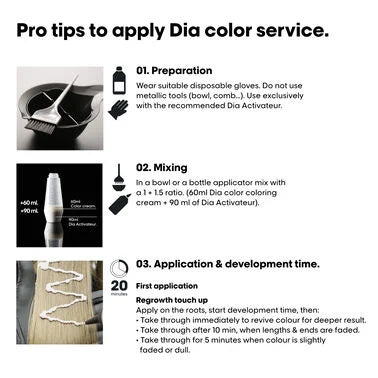 L'Oréal Dia Color Demi Permanent Hair Colour 60ml - Hairdressing Supplies