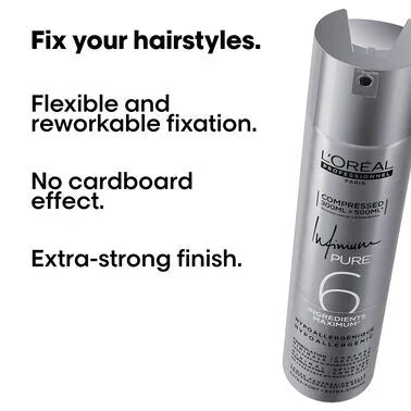 L'Oreal Professionnel - Infinium Pure Extra Strong 300ML - Hairdressing Supplies
