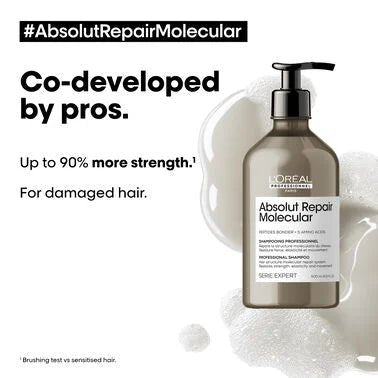 L'Oreal Professionnel - Serie Expert Absolut Repair Molecular Shampoo 1500ml - Hairdressing Supplies