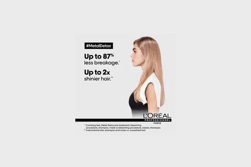 L'Oreal Professionnel - Serie Expert Metal Detox Anti - Deposit Protector Mask 500ML - Hairdressing Supplies