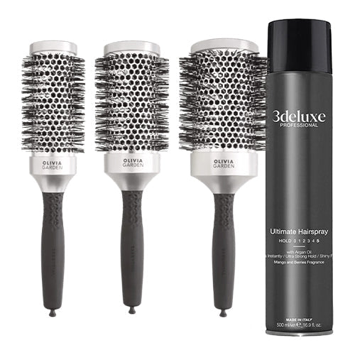 Olivia Garden Blowdry Bundle - Big - Hairdressing Supplies
