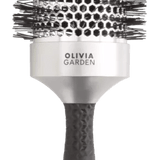 Olivia Garden - Essential Blowout - Classic - Silver - 65mm