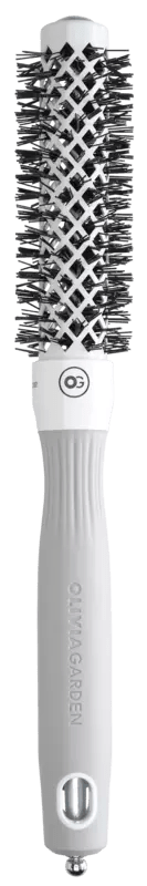 Olivia Garden - Expert - Blowout Shine - White & Grey - 20mm - Hairdressing Supplies